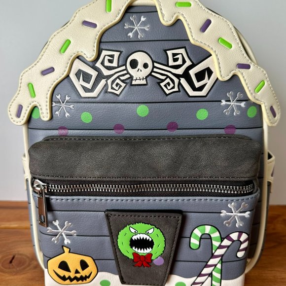 The Nightmare Before Christmas Gingerbread House Mini-Backpack - Picture 5 of 8